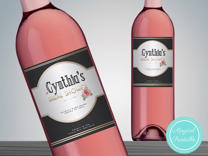 Printable Wine Bottle Labels, Printable Wine Bottle Labels, Marriage ceremony Wine Label Printable, Wine Bottle Decor, Do-it-yourself Print WD26 WC07 picture relating to Printable Wine Bottle Labels called Printable Wine Bottle Labels, Printable Wine Bottle Labels, Marriage ceremony Wine Label Printable, Wine Bottle Decor, Do it yourself Print WD26 WC07