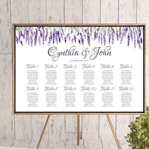 Trouvez votre tableau des sièges, Carte des sièges de mariage imprimable, Affiche de sièges de mariage, Signe de sièges de mariage, Conseil de sièges de mariage TH85 WC177