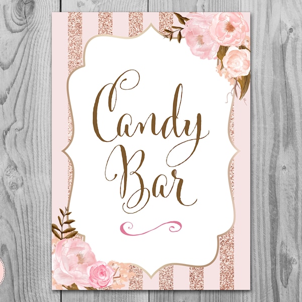 Dessert Table Labels Etsy