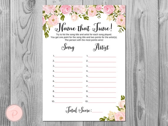 guess the artist by the song