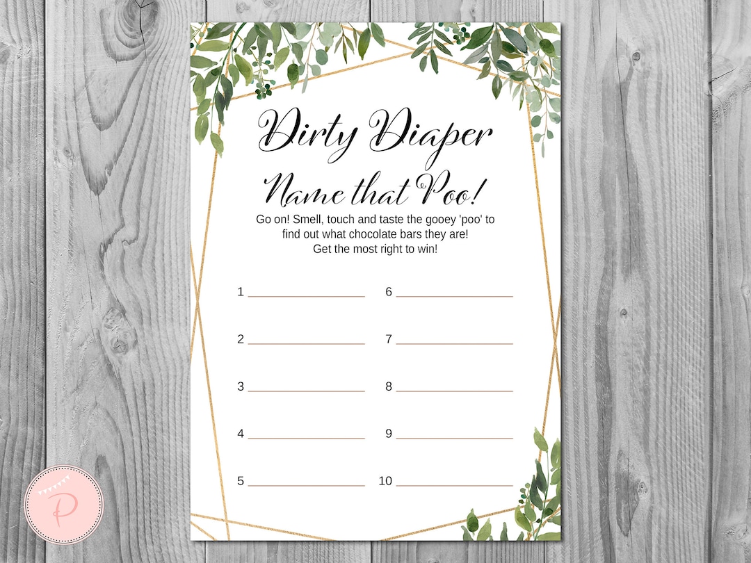 greenery-dirty-diaper-game-dirty-diaper-guess-the-sweet-mess-baby-shower-games-digital-downloads-printable-instant-th93-baby-etsy