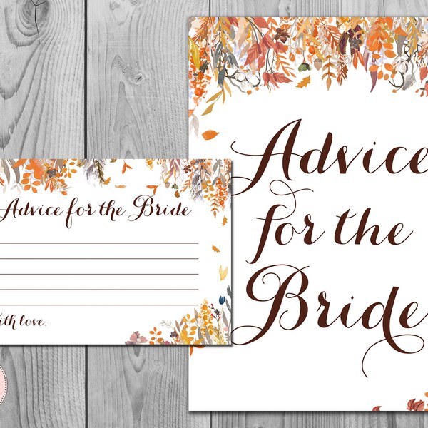 Advice for the Bride - Etsy