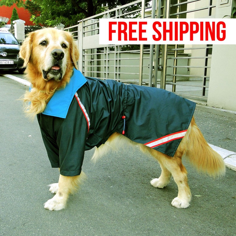 Large dog raincoat MAX Extreem Etsy