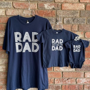 RAD just like my DAD Youth Tee/Onesie - Father&#39;s Day - Daddy & Me