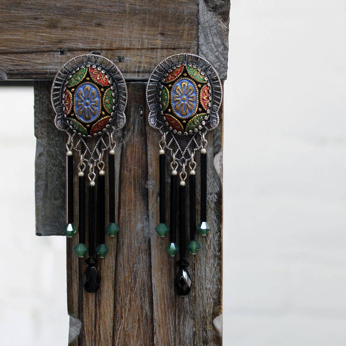 Sadie green earrings Clearance