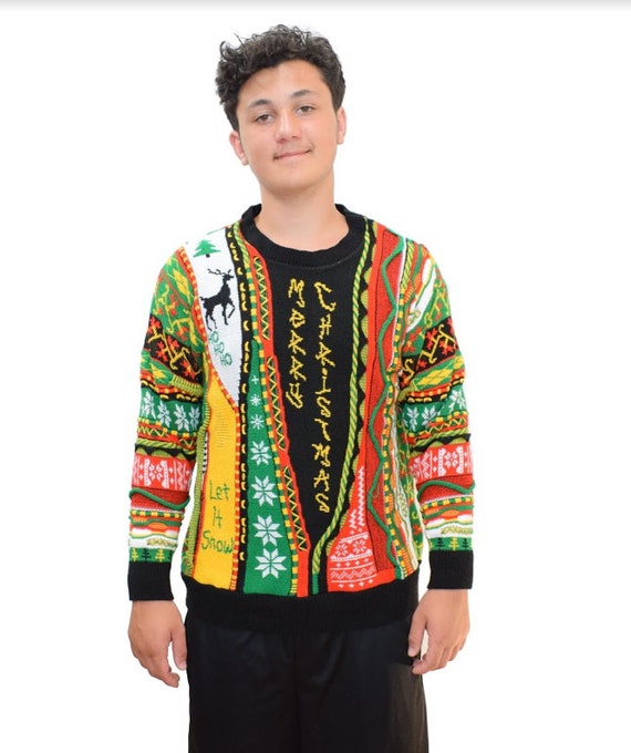 80s ugly christmas sweater