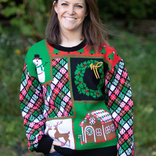 80s ugly sweater