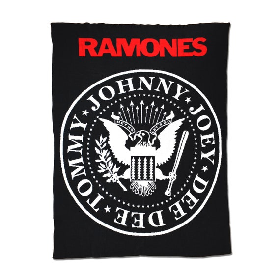 Coperta in maglia Ramones Regalo per i fan del rock n roll Etsy Italia
