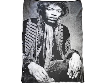 Jimi Hendrix, “first Rays of the New Rising Sun”, Vintage Throw 