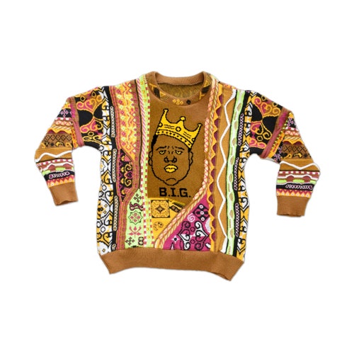 biggie smalls xmas sweater
