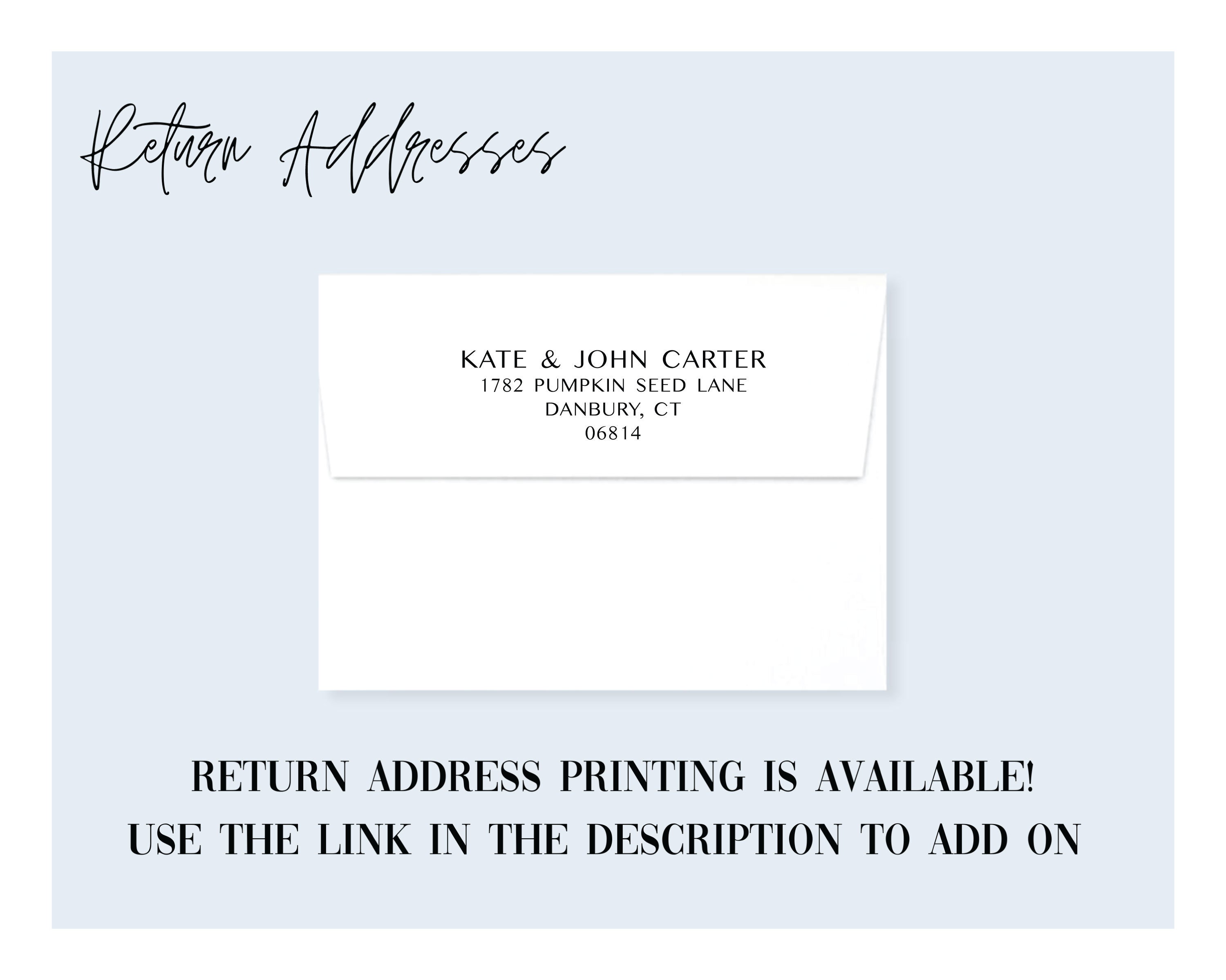 Oyster Moving Announcement Beach Personalized Change of Address Oyster Moving Card Blue and