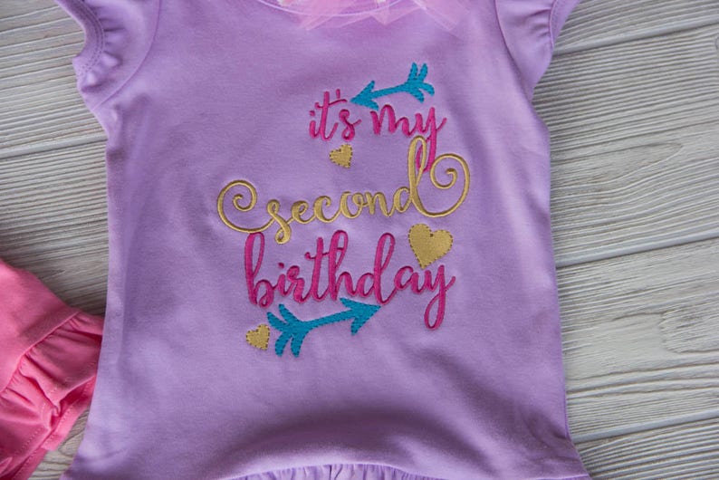 my second birthday outfit