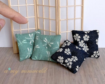 1:12 Dollhouse - Japanese Cushion, Zabuton