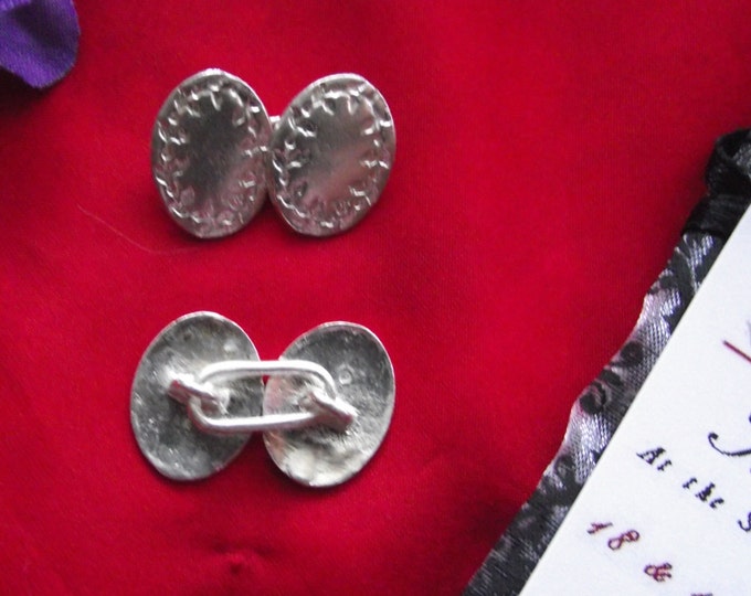 SL-0020 - Laurel Leaves Sleeve Buttons or Cuff Links