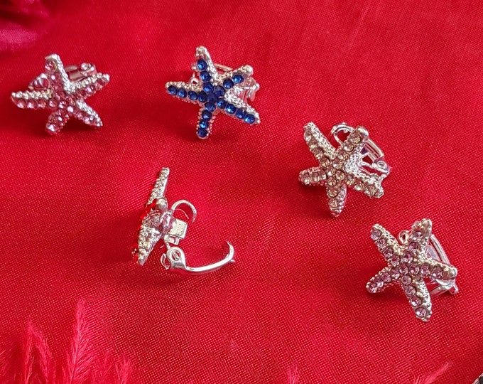 HA-0086S - Star Hair Clips - Hair Decoration, Hair Accessory