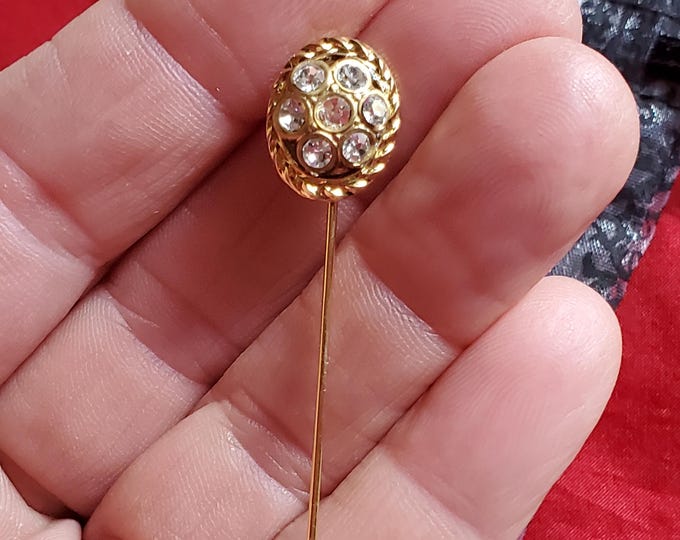 P-0002 - Stick Pin - Regency Stick Pin - Georgian Stick Pin, Victorian Stick Pin, Civil War Stick Pin