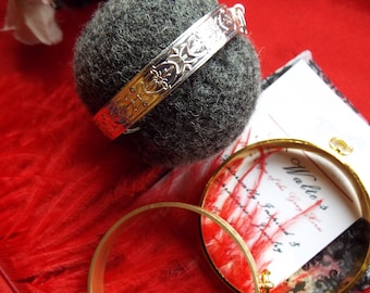 PE-0098PIN - Pin Ball Ring - Equipage, Chatelaine, Silver, Sewing, Sewing , Pinball, Pin Cushion Holder, Pin Cushion, Hanging Pin Cushion