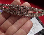 HA-0039R - Headband with Rhinestones - Regency, Roaring 20 39 s, Diadem, Rhinestone Headband