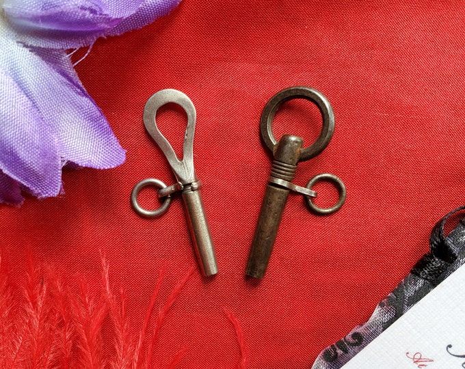 MWC-0011 - Antique Watch Keys - Georgian, Regency, Civil War, Victorian Watch