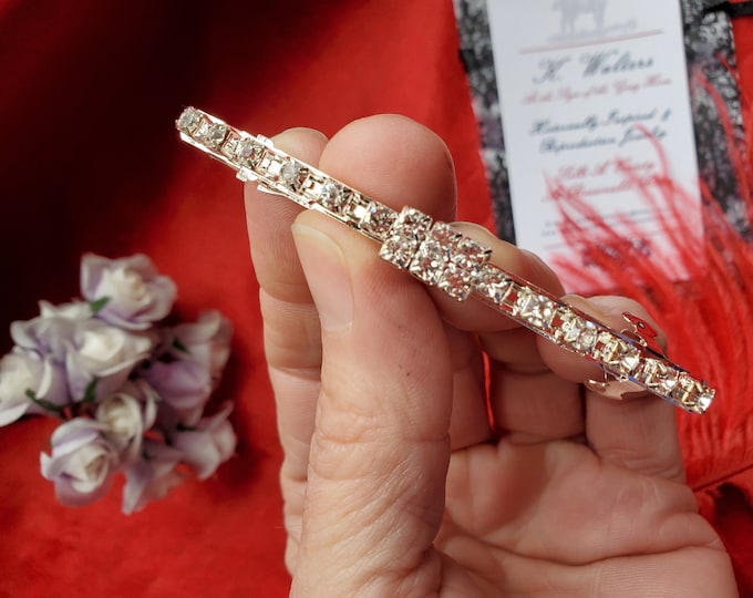 HA-0028B - Rhinestone Barrette