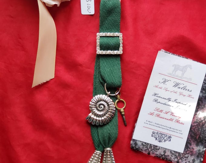 MWC-0027 - B Style Georgian Watch Strings, Watch Fobs, Watch Chains, Pocket Watch Chains, Regency Watch Chain