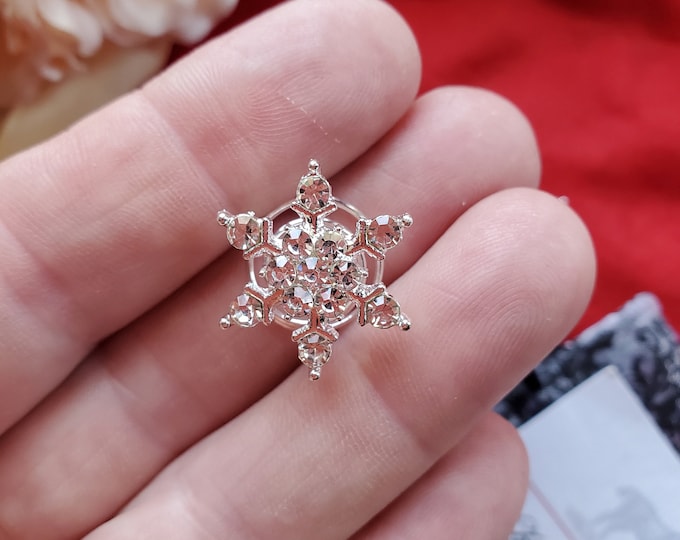 HA-0065 - Crystal Star Hair Swirl, Hair Ornament, Decoration