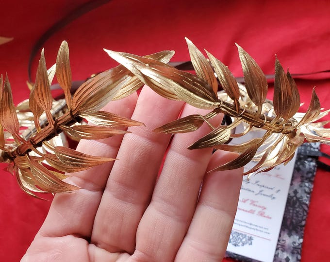 HA-0058 - Laurel Leaf Headband - Hair Jewelry, Decoration