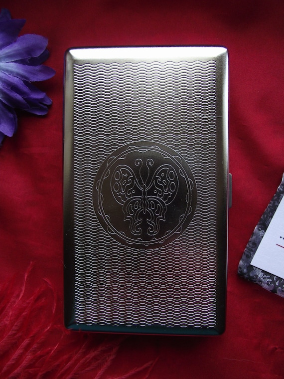 vintage cigarette case india Buy BOX-0005 - Silver Box - Vintage Cigarette Box, Trinket Box, Ribbon Box,  Card Case, Cigarette Case, Vape Case, Travel Case Online in India
