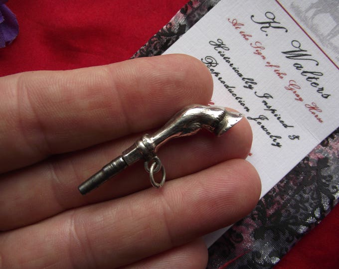 MWC-0004A - Antique Watch Keys - Horse, Horse Leg, Vintage, Georgian, Regency, Civil War, Victorian Watch