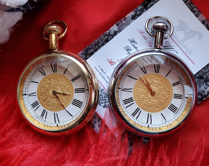 W-0003 Reproduction Watch - Georgian Watch, 18th Century Watch, Watch Fusee, Victorian Watch, Civil War Watch, Pocket Watch