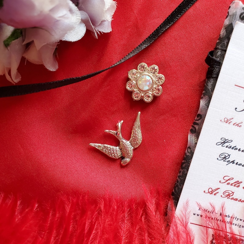 N-0136 - Georgian Maria Ribbon Necklace - Georgian Crystal - Georgian ...