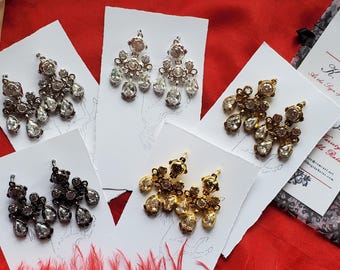 Orecchini Pendenti In Oro Bianco-Armillas Acqua – Cappella Gioielli - Foto 9