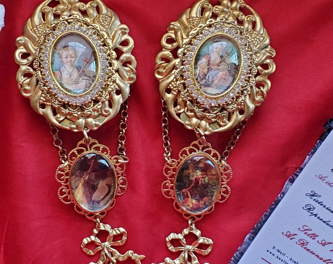 WC-0005 - Reproduction Watch Chain, 18th Century Equipage, Chatelaine, Pocket Watch Chain, Watch Chain, Georgian Watch Chain