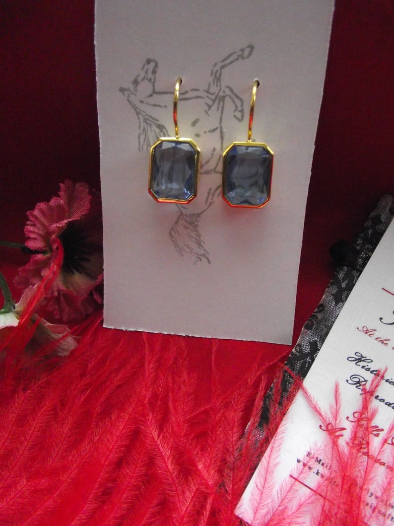 E0633 Dolley Madison Reproduction Earrings Museum Etsy