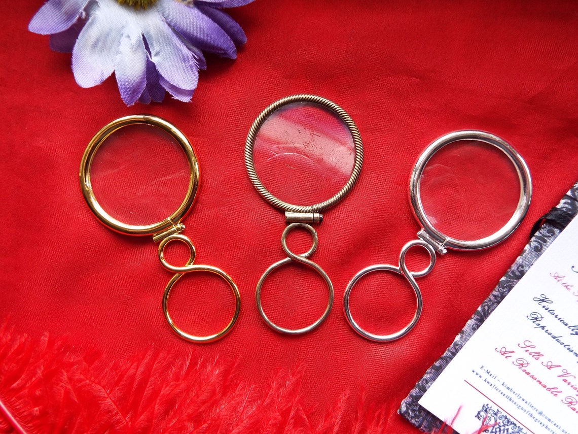 Q0001 Quizzing Glass Quizzing Glass Regency Etsy