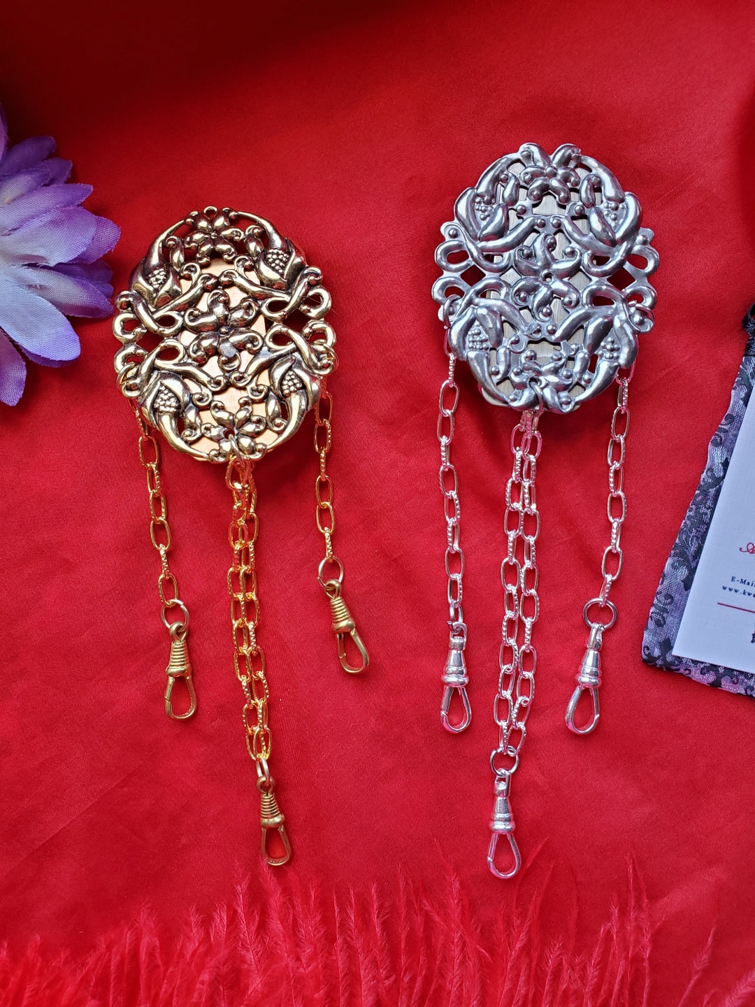 小物 silver design chain bell motif arabesque il_1080xN.3528606937_gfg3.jpg