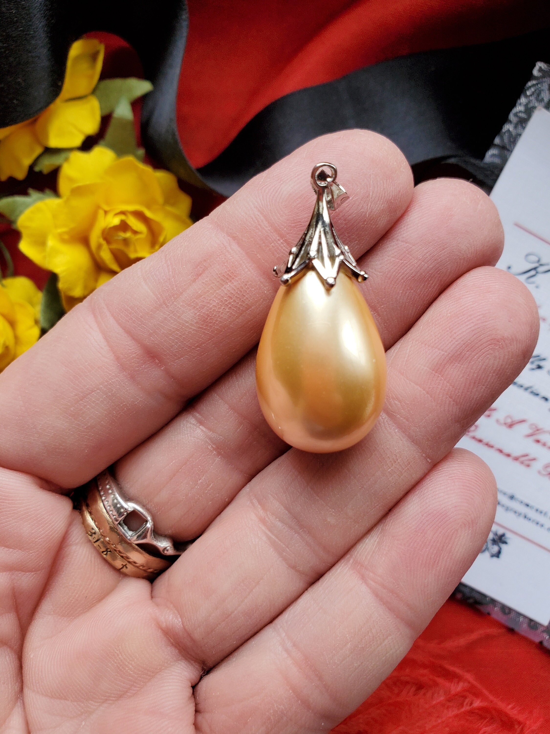 Victorian Natural Pearl 2.40 Ct Diamond Drop Earrings | Hawkantiques