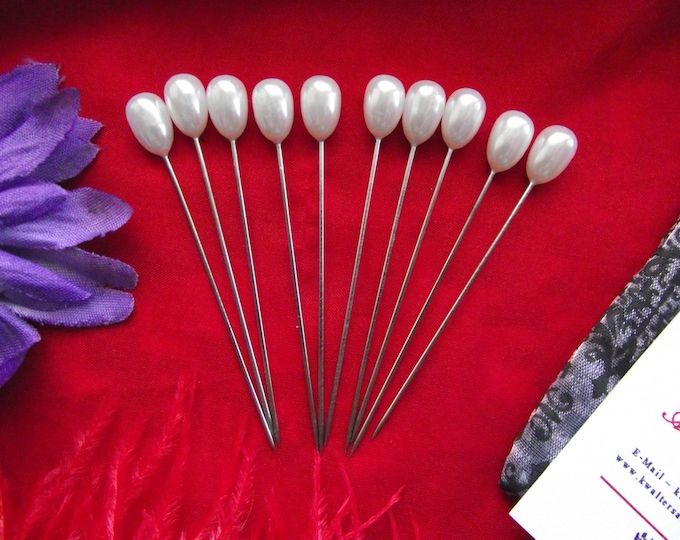 P-0015 - Vintage Corsage Pin - Cap Pin, Hat Pin, Shirt Pin, Stick Pin