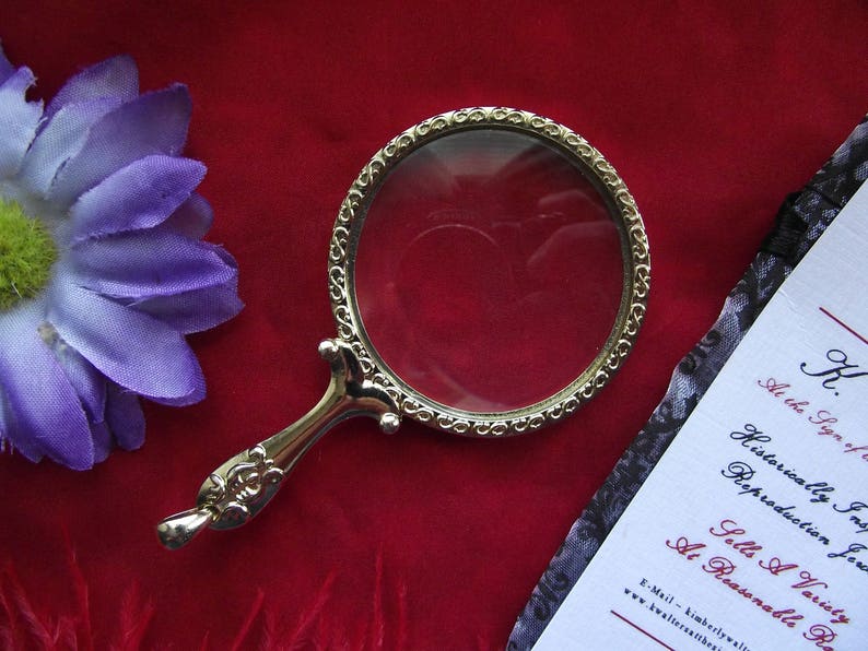 N0135 Quizzing Glass Quizzing Glass Regency Etsy