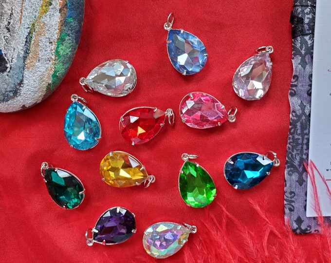 PE-0092P -  Crystal Pendant - Georgian, John Singleton Copley, Crystal, Historically Inspired