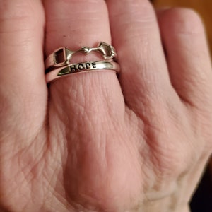 R-0002A - Hope Ring - Life, Love, Beauty