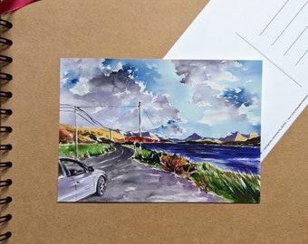 A6 Art postcard | art print | Connemara Galway