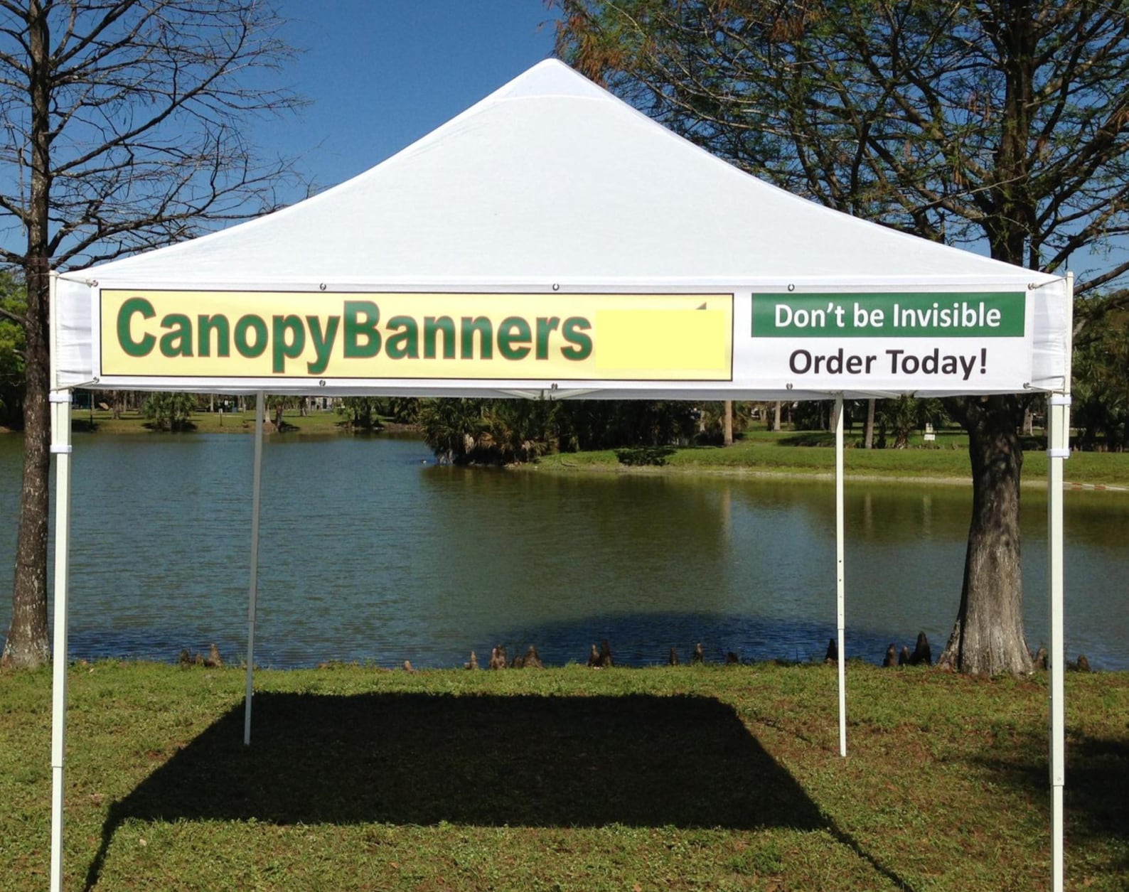 Canopy Banner Kit 9' X 1' Hang a Banner Fast and Etsy