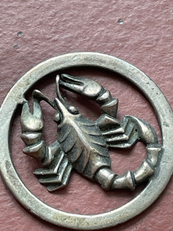 Silver Scorpion Key Ring - image 5