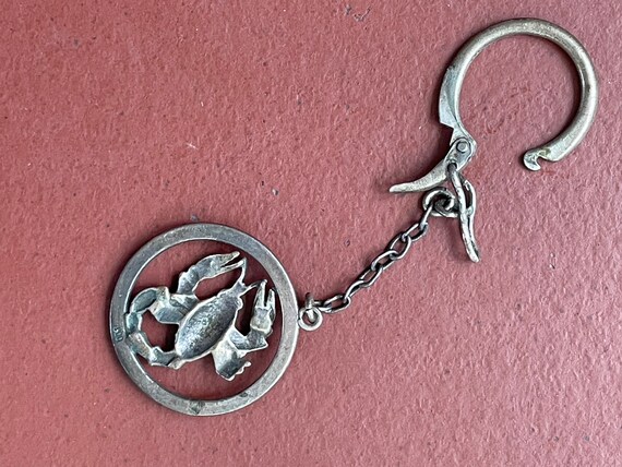 Silver Scorpion Key Ring - image 3