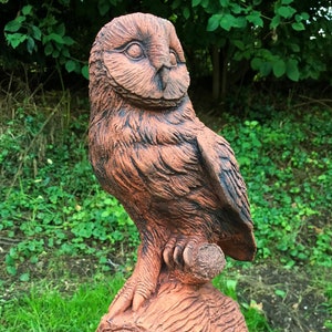 Owl Roof Finial 90 Degree Angled or Half Round Decorative - Etsy UK