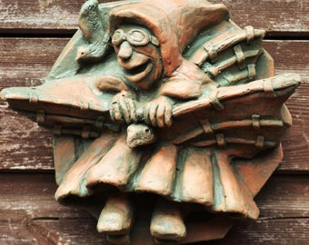 Bird Man Medieval Monk