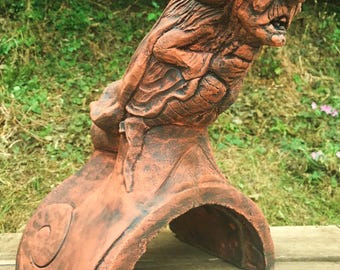 Witch Half Round Roof Finial