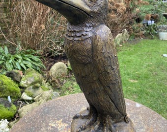 Wally bird style large grotesque stone ornament - Eddie