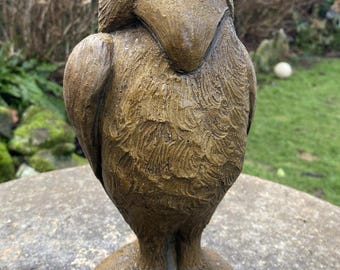 Wally bird style grotesque stone ornament - Charlie